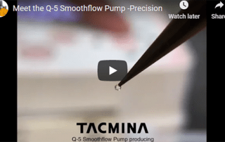 Tacmina Q-5 Smoothflow Pump Precision Demonstration Video Screenshot