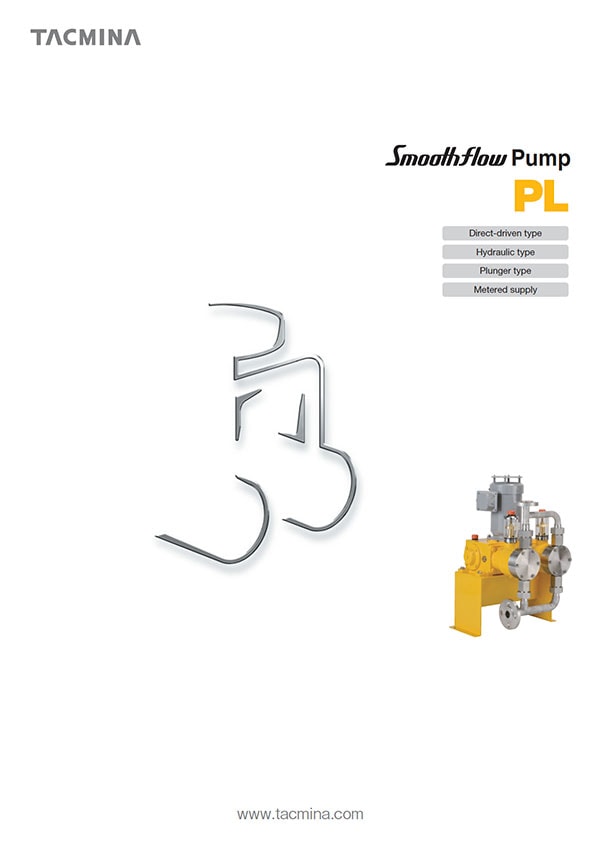 Tacmina Brochure Cover For Pl Series Hydraulic Plunger Pump