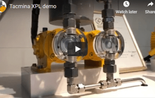 Tacmina Xpl Video Demonstration Showing Pulse-Free Pumping Screenshot